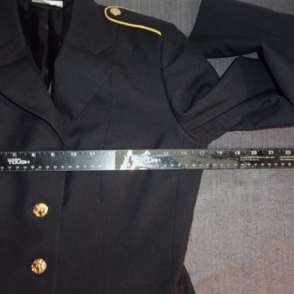 6WR UNITED STATES ARMY SERVICE UNIFORM DRESS BLUE ASU JACKET COAT WOMENS JM 126 - Picture 7 of 12